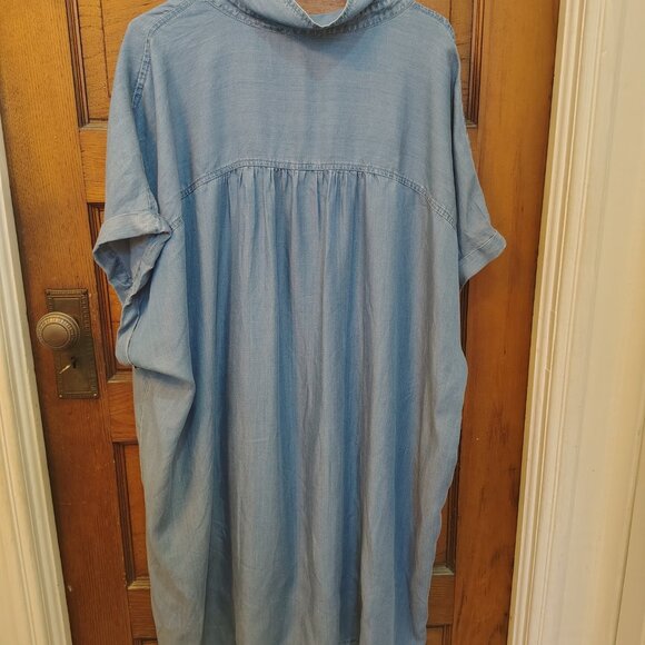 Cynthia Rowley Chambray Dress – Size 3X (24–26) - Picture 7 of 7